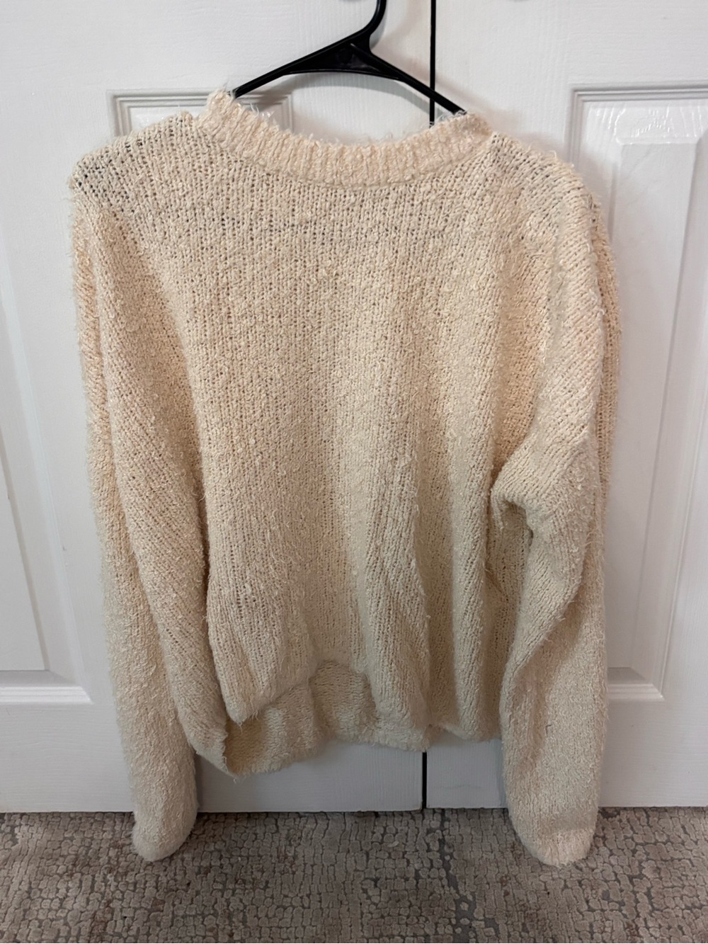 Toteme Cozy Cream Women's Knit Sweater small